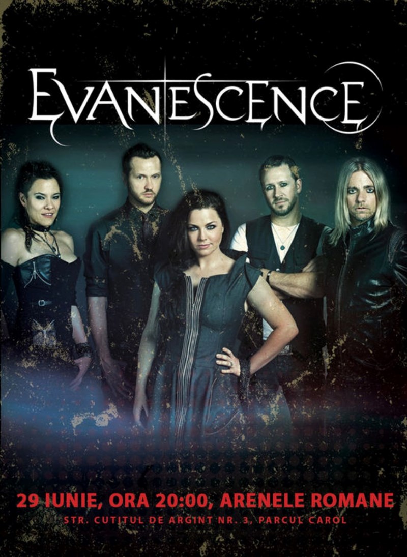 bilete Concert Evanescence