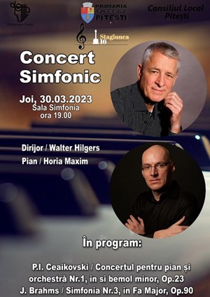 Concert simfonic Extraordinar la Filarmonica Pitesti
