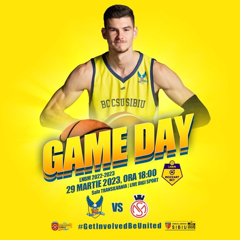 bilete BC CSU Sibiu - CSM CSU Oradea - Baschet