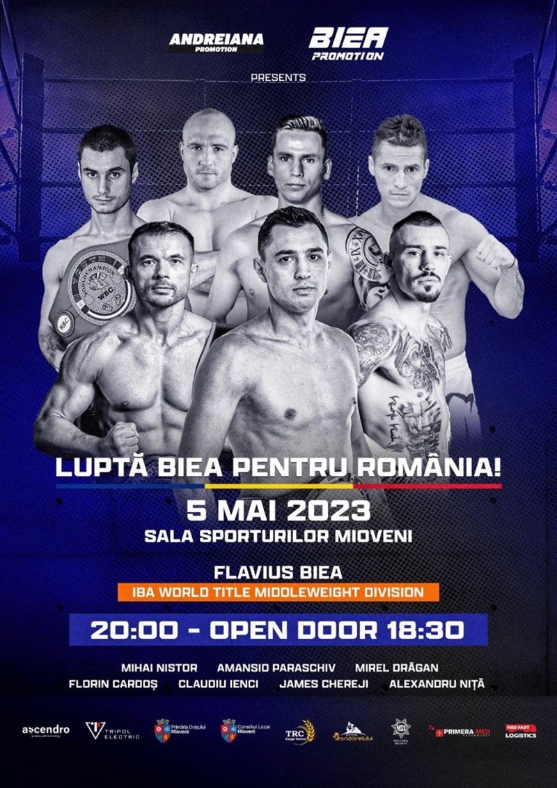 bilete Lupta Biea pentru Romania - Boxing Fighting Championship 3