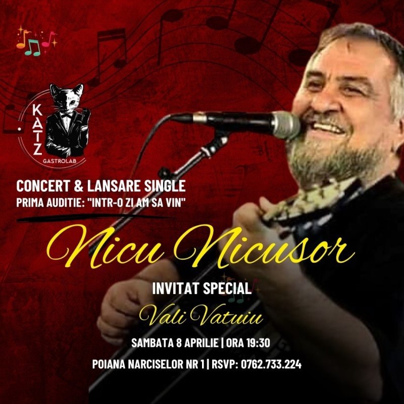 bilete Nicu Nicusor | Concert & Lansare Single
