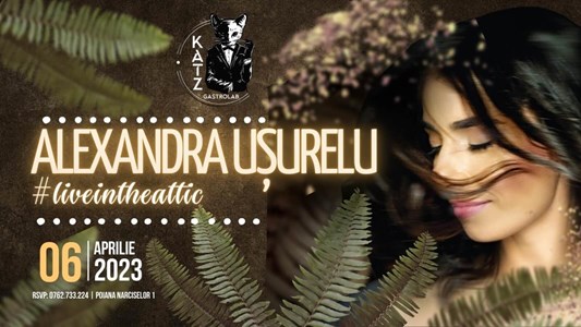 bilete Concert Alexandra Ușurelu #liveintheattic