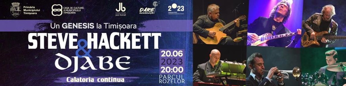 bilete Concert Steve Hackett & Djabe