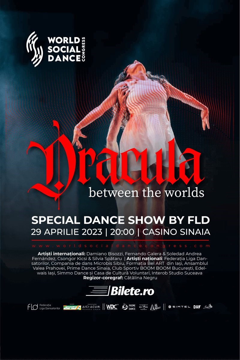 bilete Sinaia:Casino Dance Show - Dracula between the worlds - powered by World Social Dance Congress