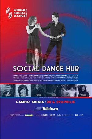 Sinaia:HUB de Cursuri de Dans pentru începători powered by World Social Dance Congress