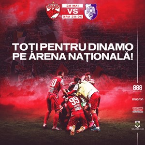 Dinamo Bucuresti - FC Arges - Baraj Liga 1