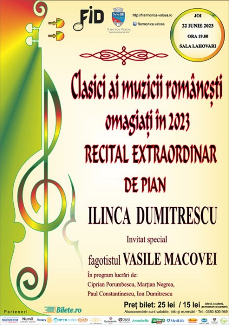bilete Clasici ai Muzicii Romanesti Omagiati