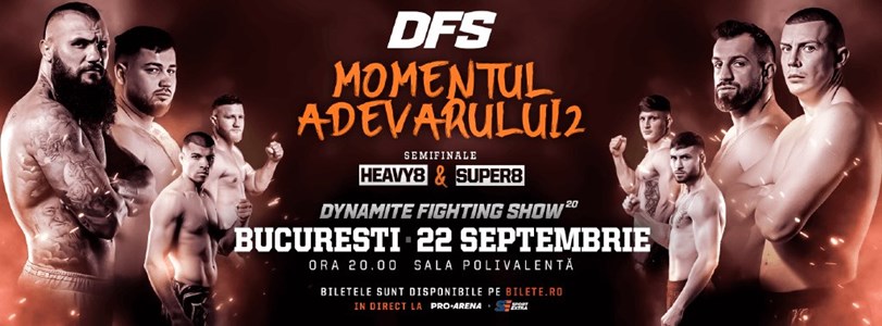 bilete Dynamite Fighting Show 20 - Momentul Adevarului II