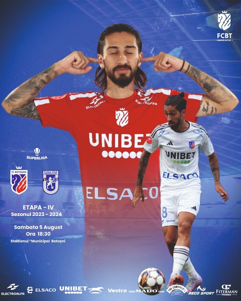 bilete FC Botosani - FCU 1948 Craiova