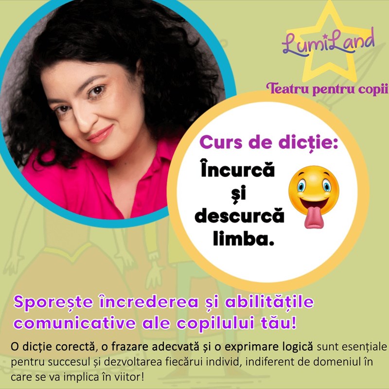 bilete Curs de Dicție: Încurcă și Descurcă Limba!