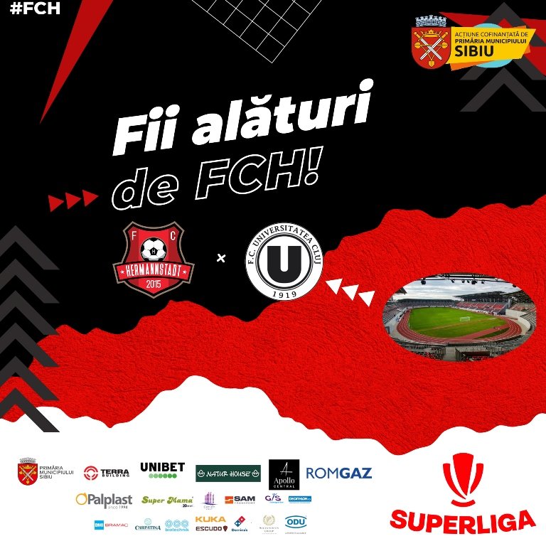FC Hermannstadt - U Cluj. Colegi de suferință - Avancronică - LPF