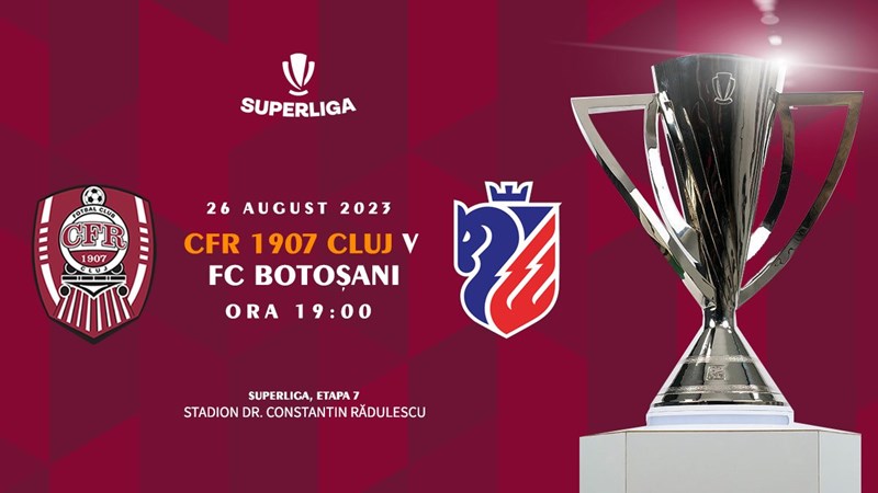 bilete CFR Cluj 1907 - FC Botosani