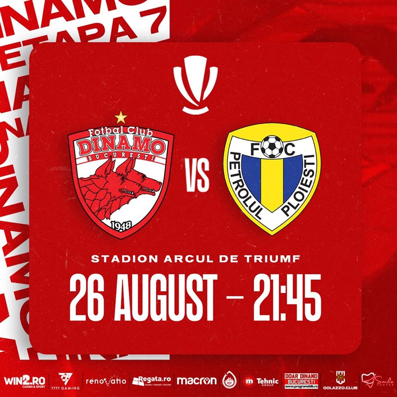 bilete Dinamo Bucuresti - FC Petrolul Ploiesti