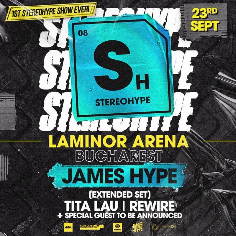 bilete James Hype presents Stereohype Laminor Opening