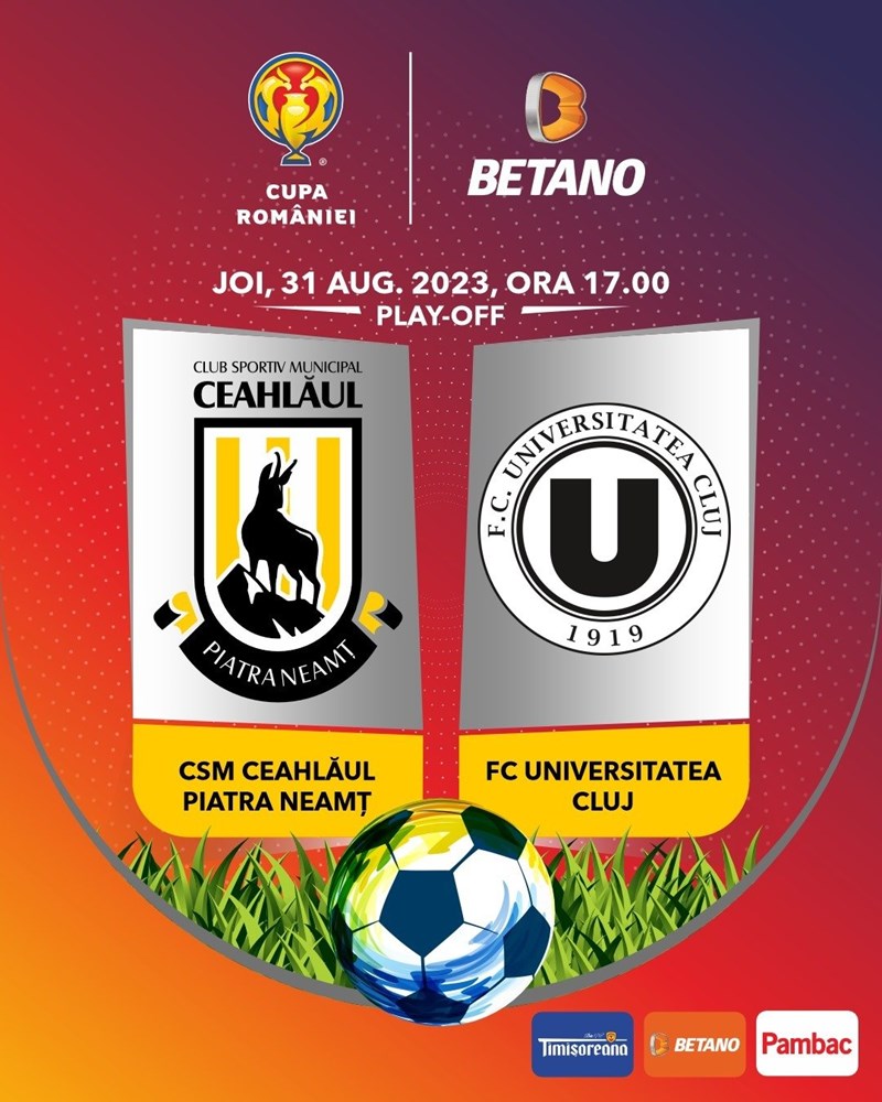 bilete ACSM Ceahlaul Piatra Neamt - Universitatea Cluj