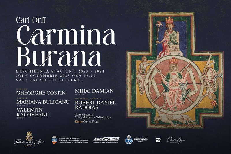 bilete Deschiderea Stagiunii - CARL OFF - CARMINA BURANA