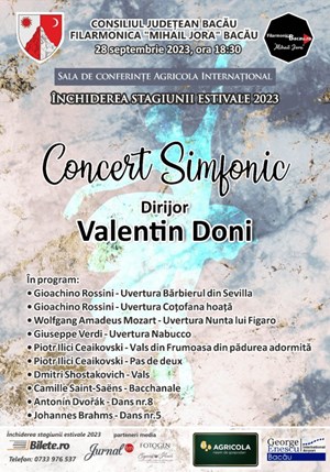 Concert Simfonic - Filarmonica Bacau