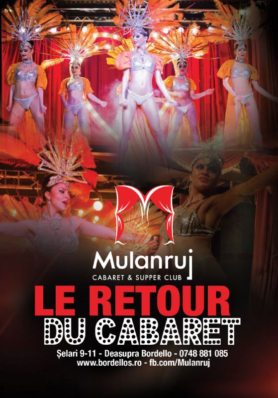 bilete Mulanruj Dining Theatre - LE RETOUR DU CABARET