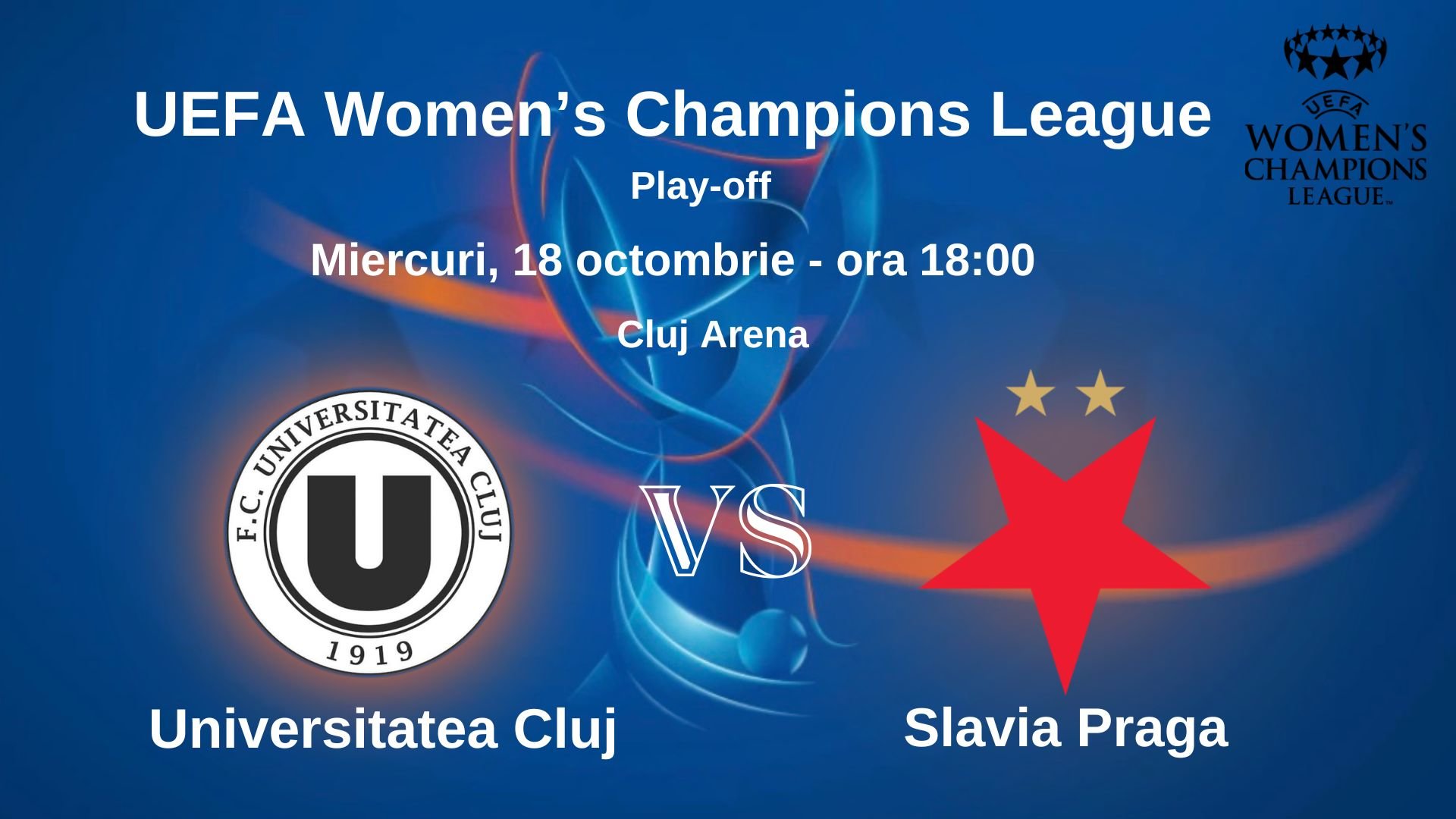 ⚽ Slavia Praha vs Olimpia Cluj ⚽  🏆 Women european Championship  (10/10/2023) 🎮 