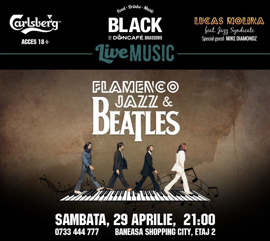 bilete Beatles Flamenco Jazz cu Lucas Molina feat Jazz Syndicate