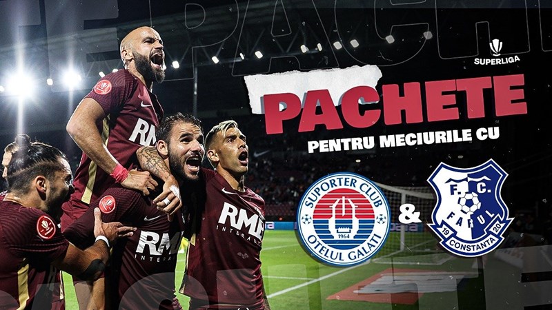 Pachet CFR 1907 Cluj - Etapele 13-14 - Superliga