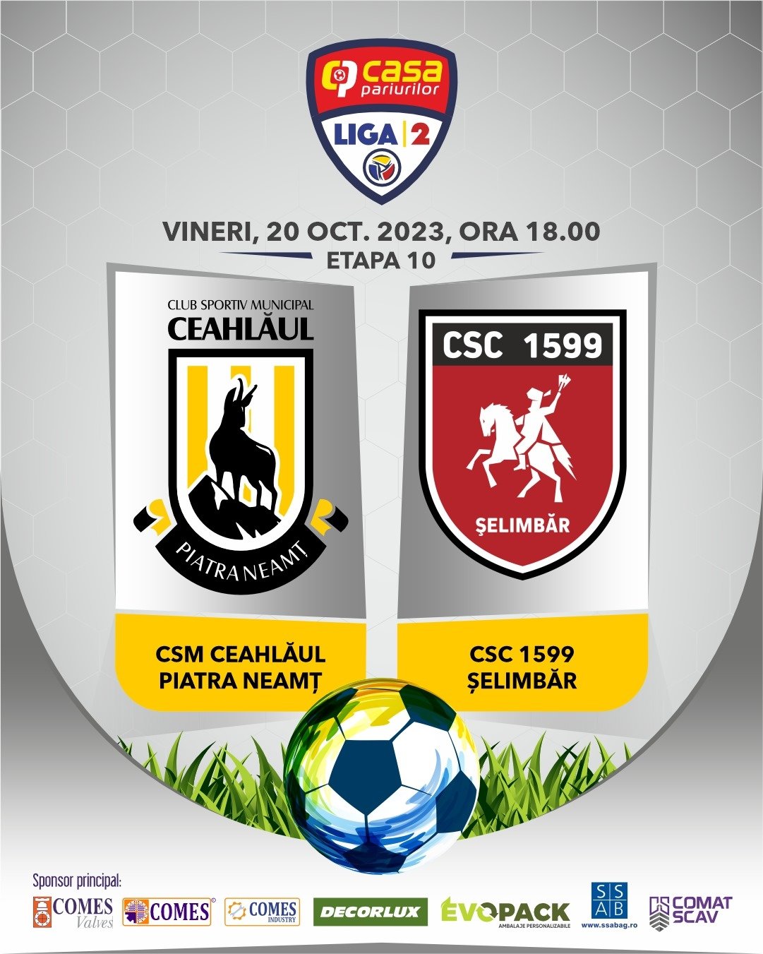 Escudos de Futebol de Botão LH: Ceahlaul Piatra Neamt