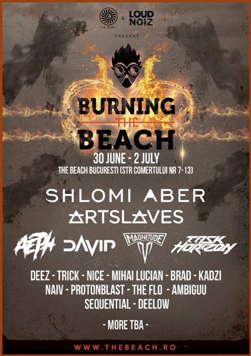 bilete Burning the beach 2017