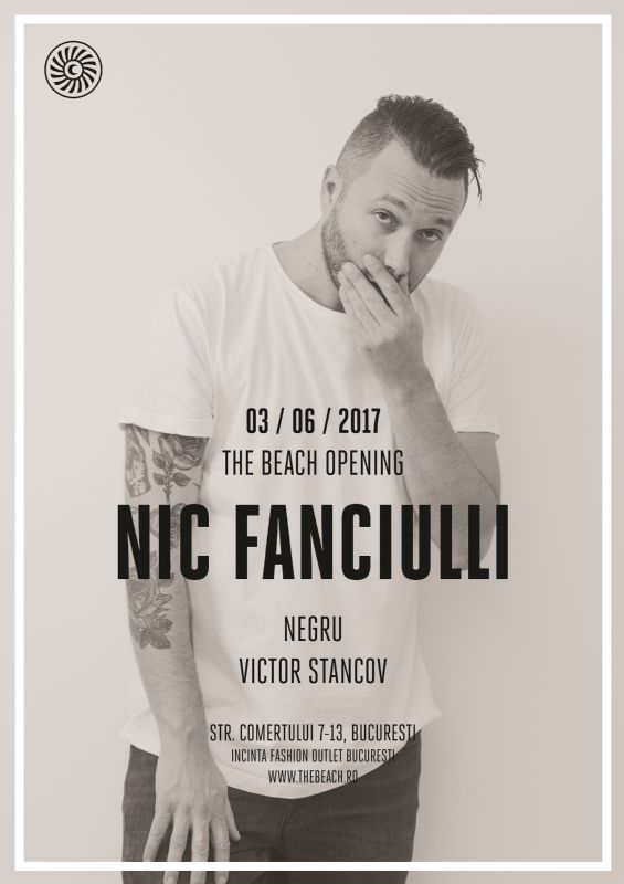 bilete The Beach Opening : Nic Fanciulli, Negru, Victor Stancov