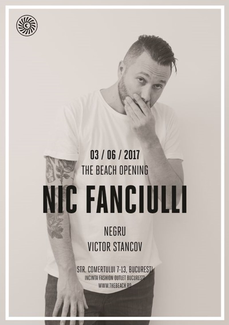 bilete The Beach Opening : Nic Fanciulli, Negru, Victor Stancov