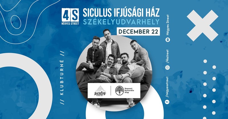 bilete 4S Street - Székelyudvarhely - Siculus Ifjúsági Ház