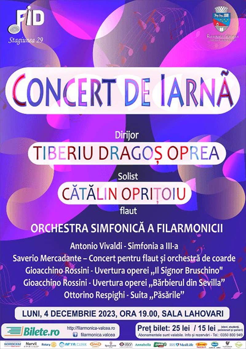 bilete Concert de Iarna