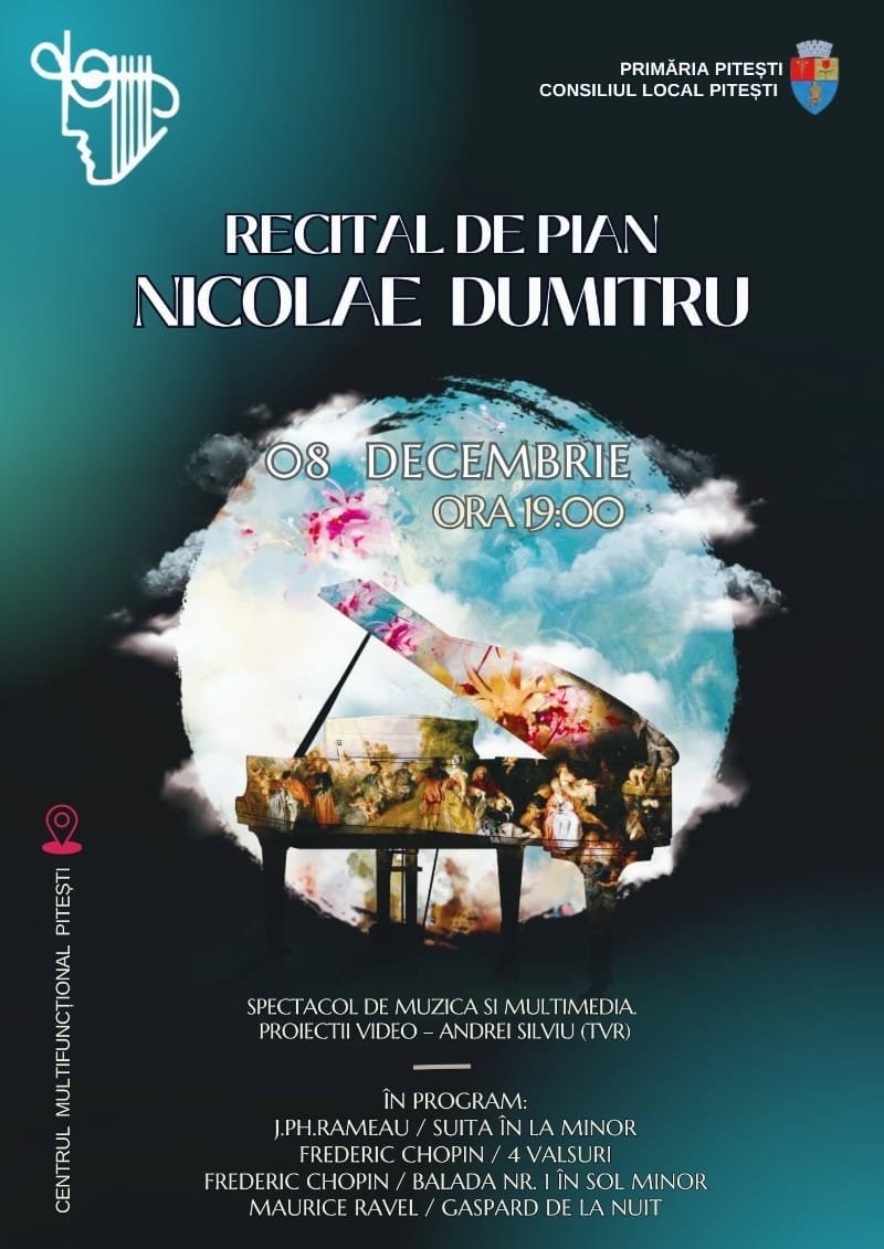bilete Recital de pian - Nicolae Dumitru