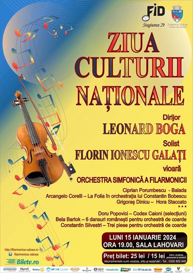 bilete Ziua Culturii Nationale