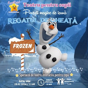 bilete la Frozen - Regatul de gheata