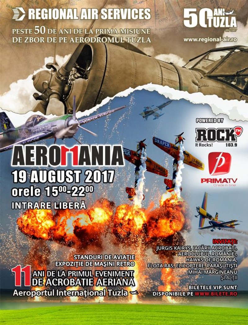 bilete Aeromania - 11 ani