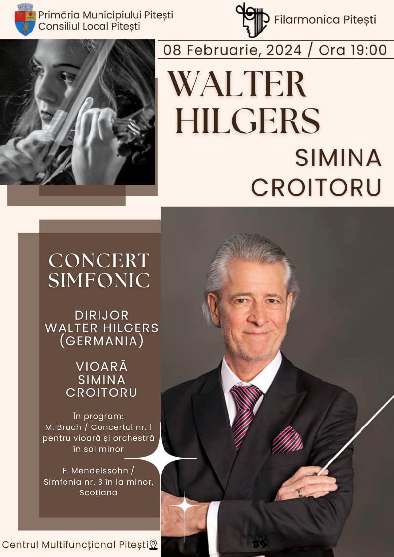 bilete Concert simfonic Extraordinar - Filarmonica Pitesti