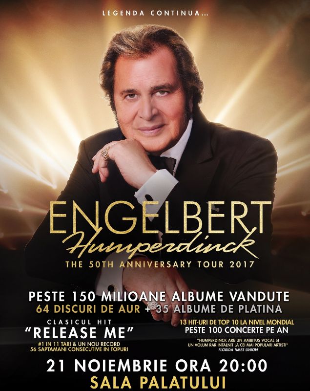 bilete Engelbert Humperdinck