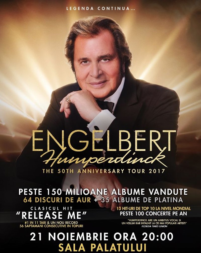 bilete Engelbert Humperdinck