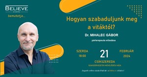 bilete la Dr. Mihalec Gabor : Hogyan szabaduljunk meg a vitaktol? - Csikszereda
