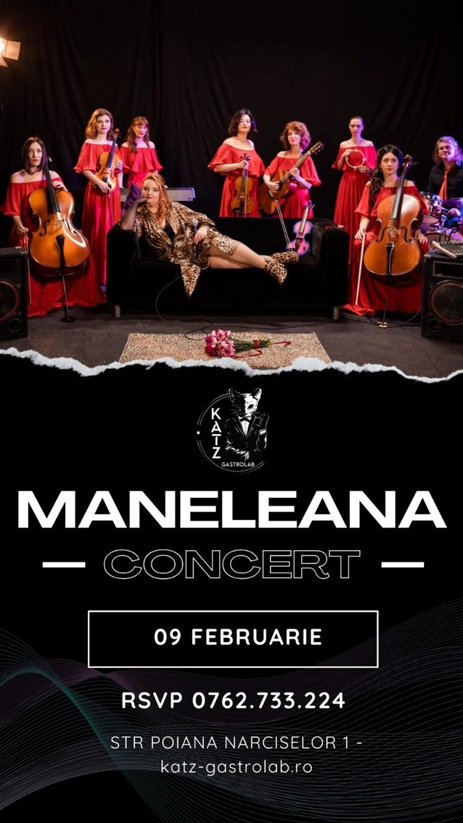 bilete Concert MANELEANA