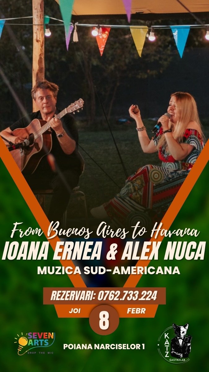 bilete From Buenos Aires to Havana w/ Ioana Ernea & Alex Nuca