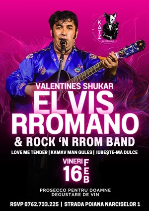 Valentine's SHUKAR w/ Elvis Rromano & Rock'n Rrom Band