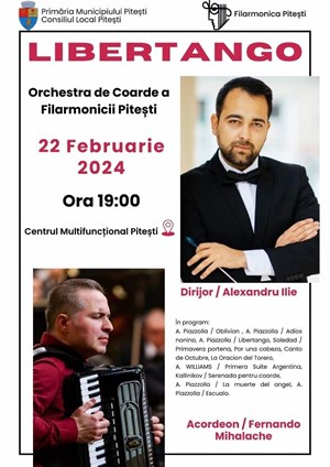 bilete la Libertango - Filarmonica Pitesti