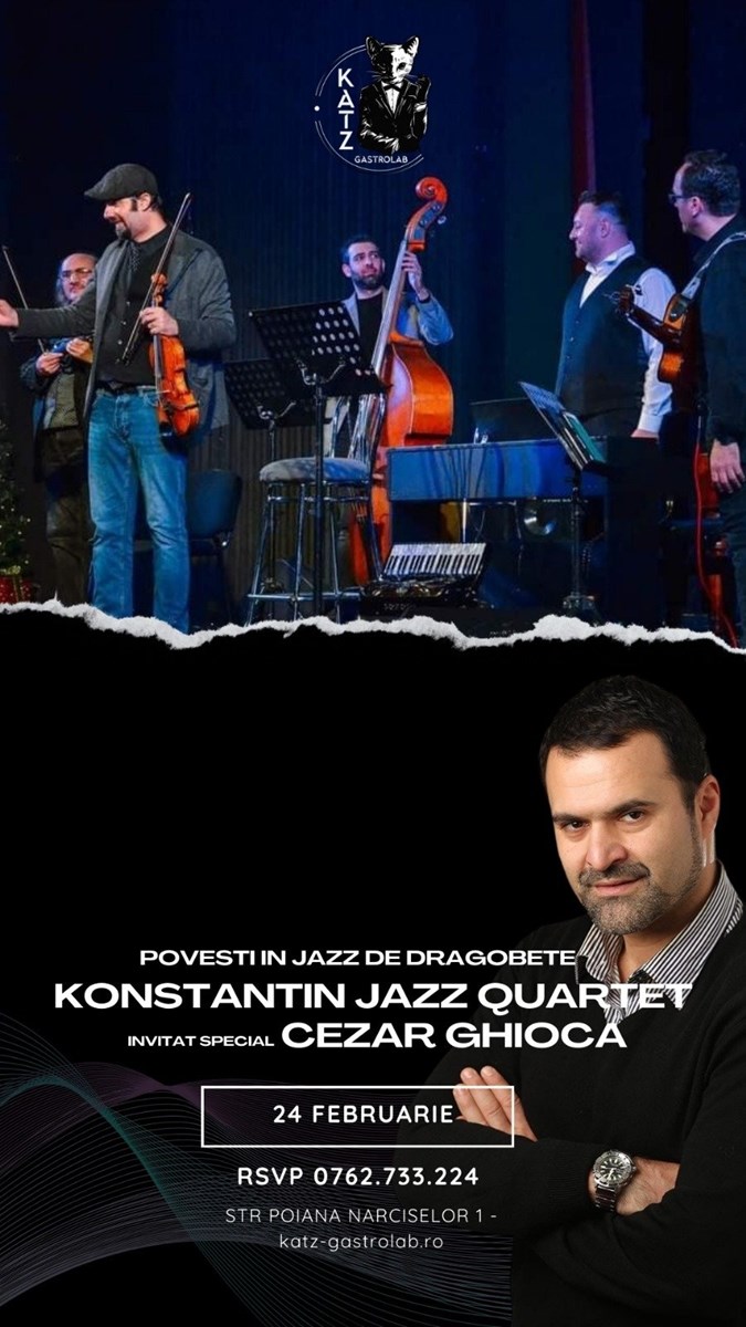 bilete Povesti in jazz de dragoste w/ Konstantin Jazz Quartet