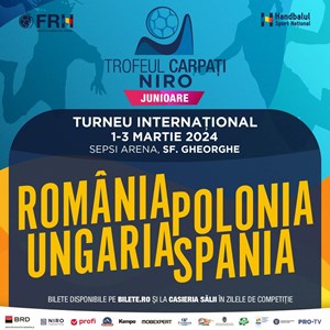 bilete Handbal Feminin Junioare - Trofeul Carpati Niro
