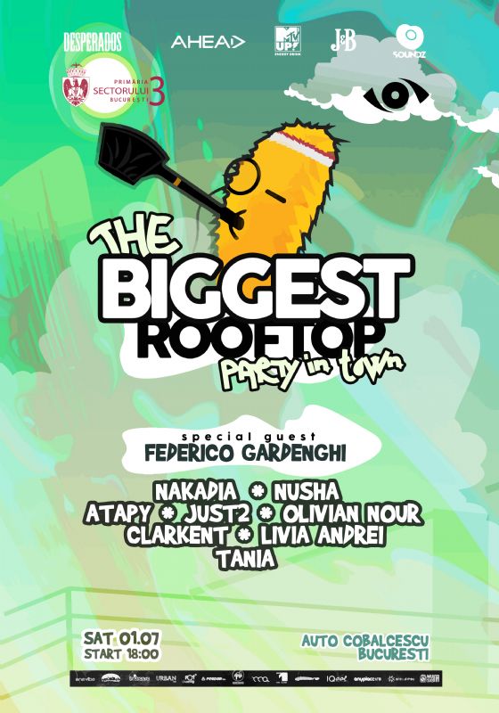 bilete The biggest rooftop party in town 5th edition by day & night