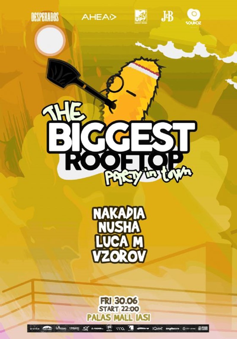 bilete The Biggest Rooftop Party in Town 4th Edition