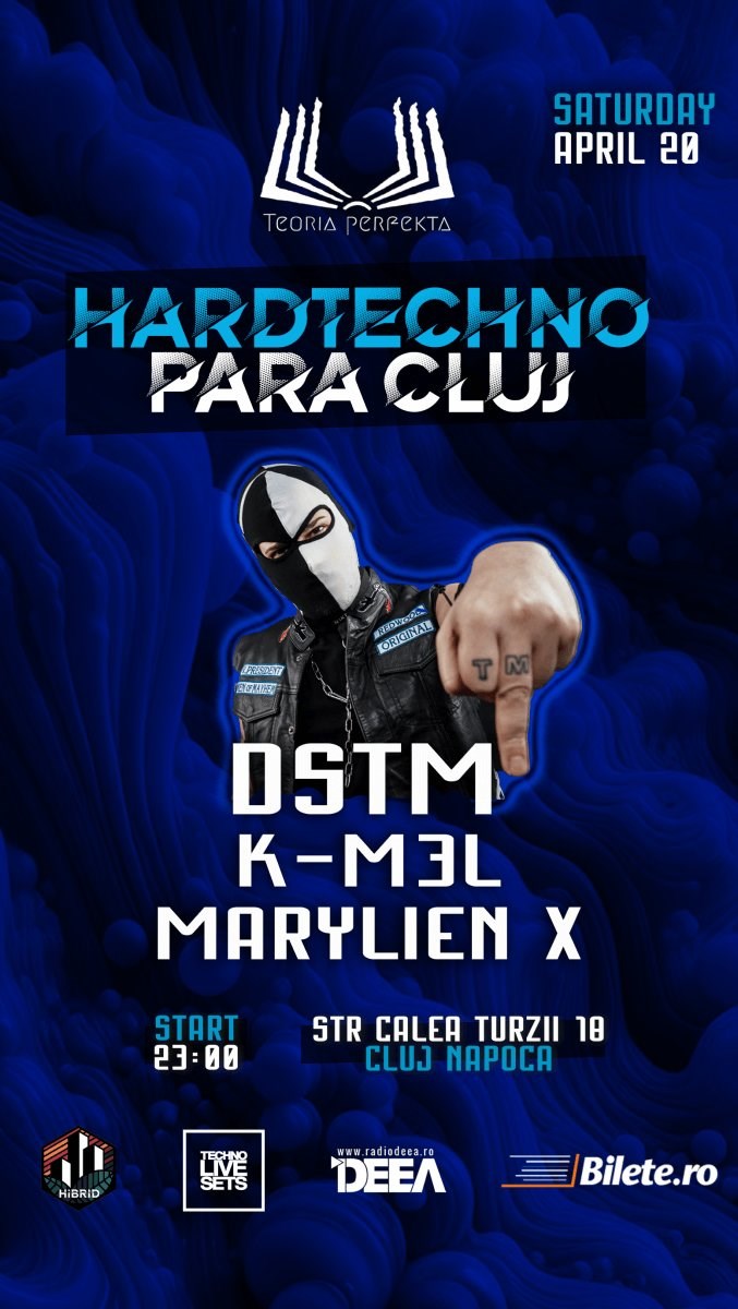 bilete HARDTECHNO PARA CLUJ by Teoria Perfekta w. DSTM