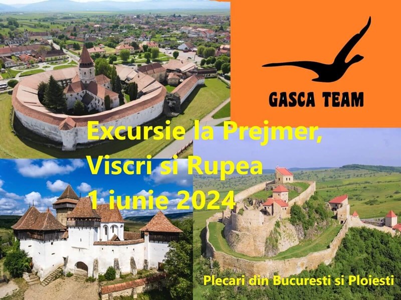 bilete Excursie de o zi la Prejmer, Viscri si Rupea