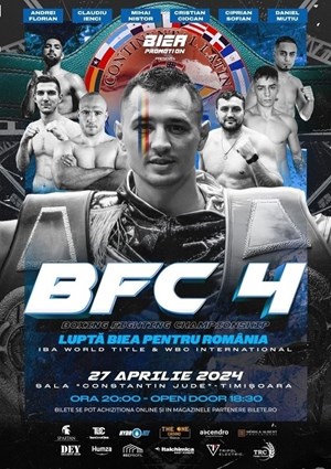 Boxing Fighting Championship 4 – Lupta Biea pentru Romania
